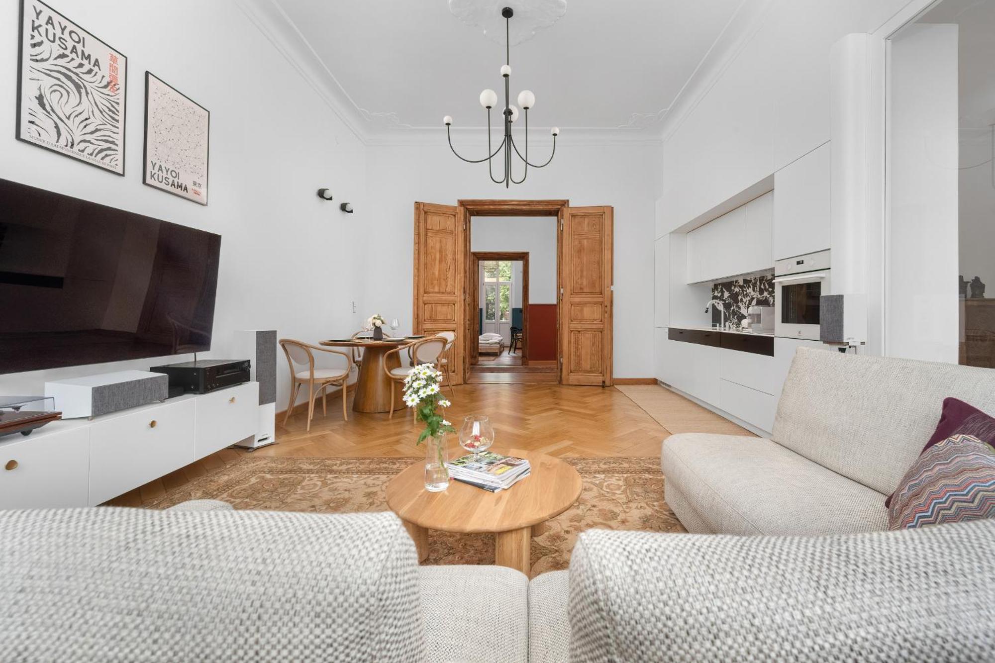 Apartament Vintage Z Dwiema Sypialniami W Poblizu Centrum Wroclawia By Renters Prestige